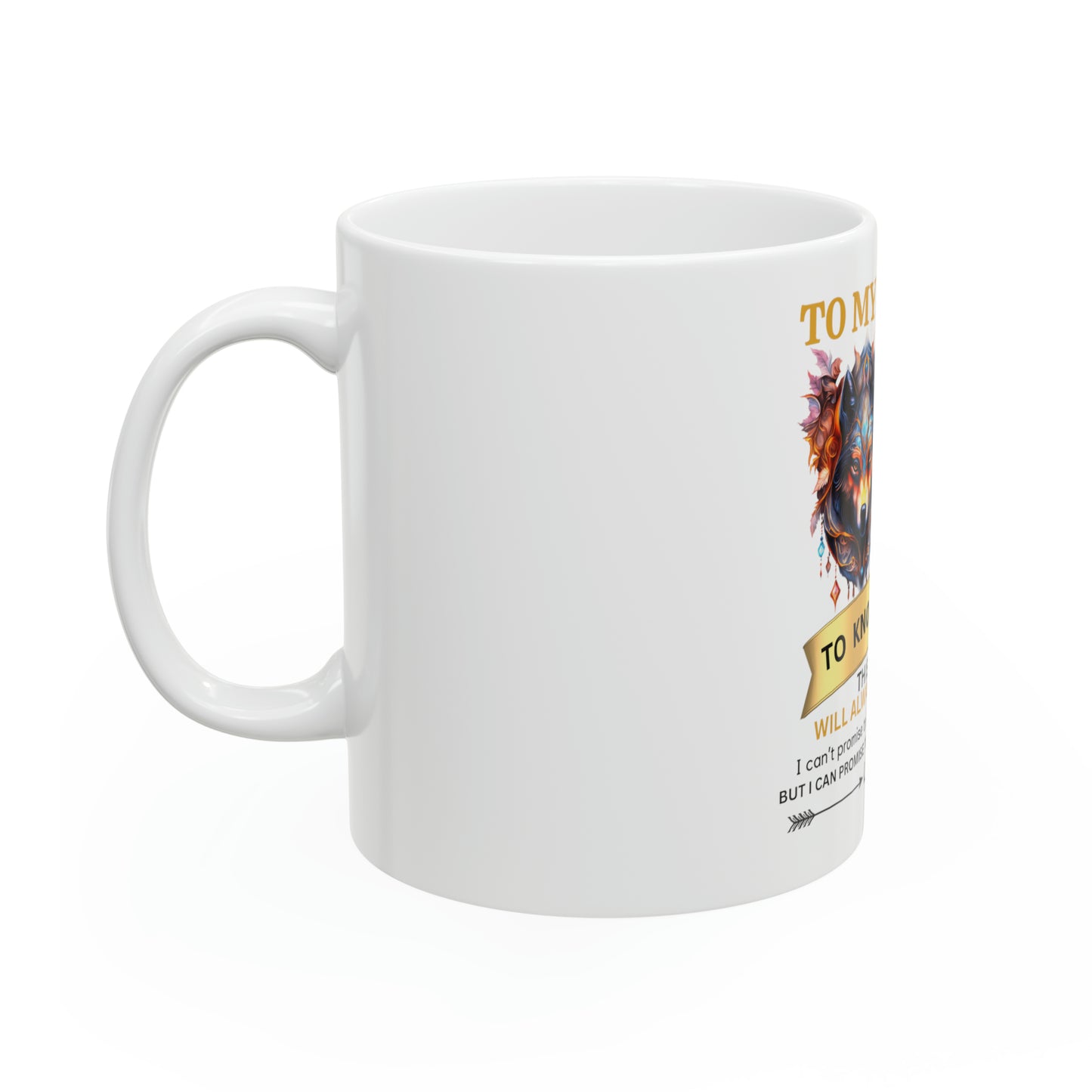 Gift For Daughter  from Dad-Ceramic Mug, 11oz