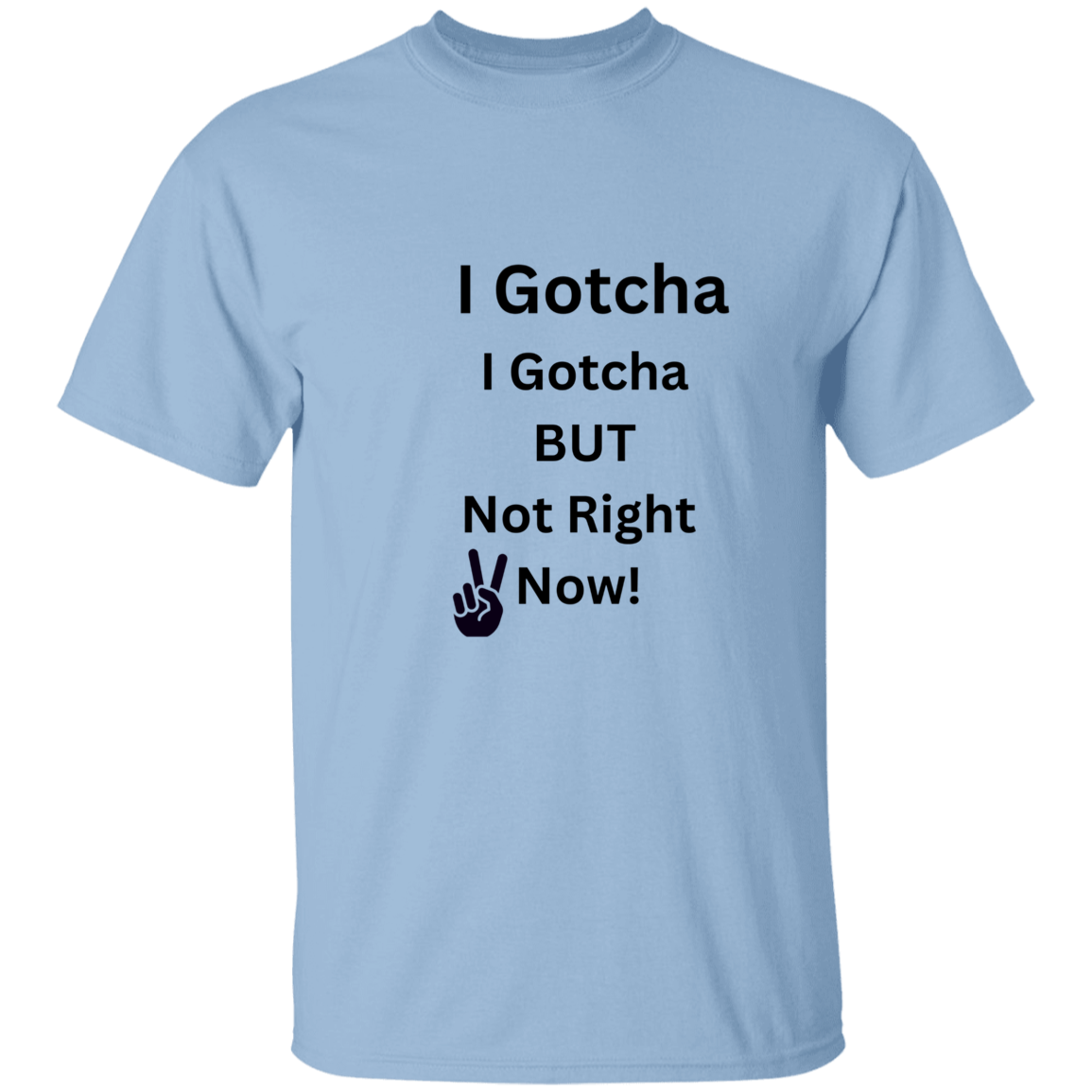 I Gotcha, I Gotcha But Not Right Now