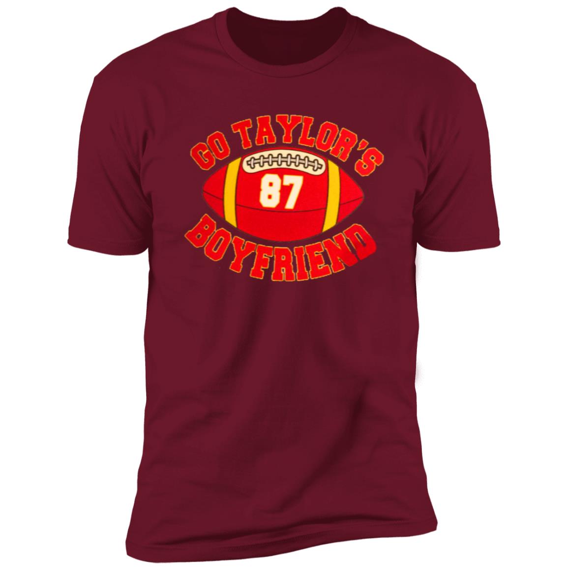 GO TAYLOR'S BOYFRIEND 87. Short Sleeve Tee