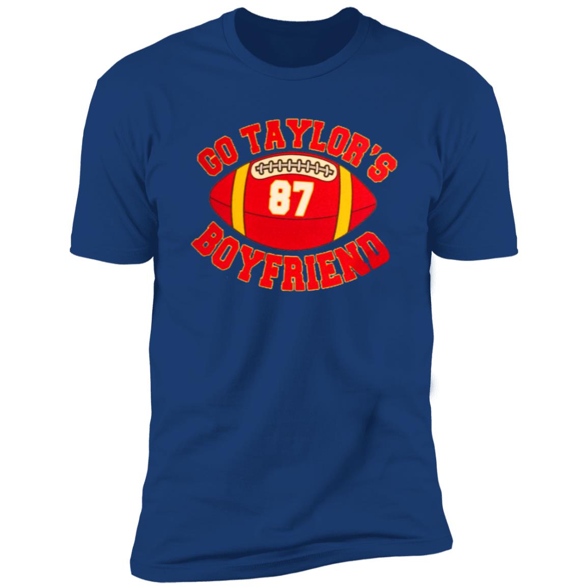 GO TAYLOR'S BOYFRIEND 87. Short Sleeve Tee