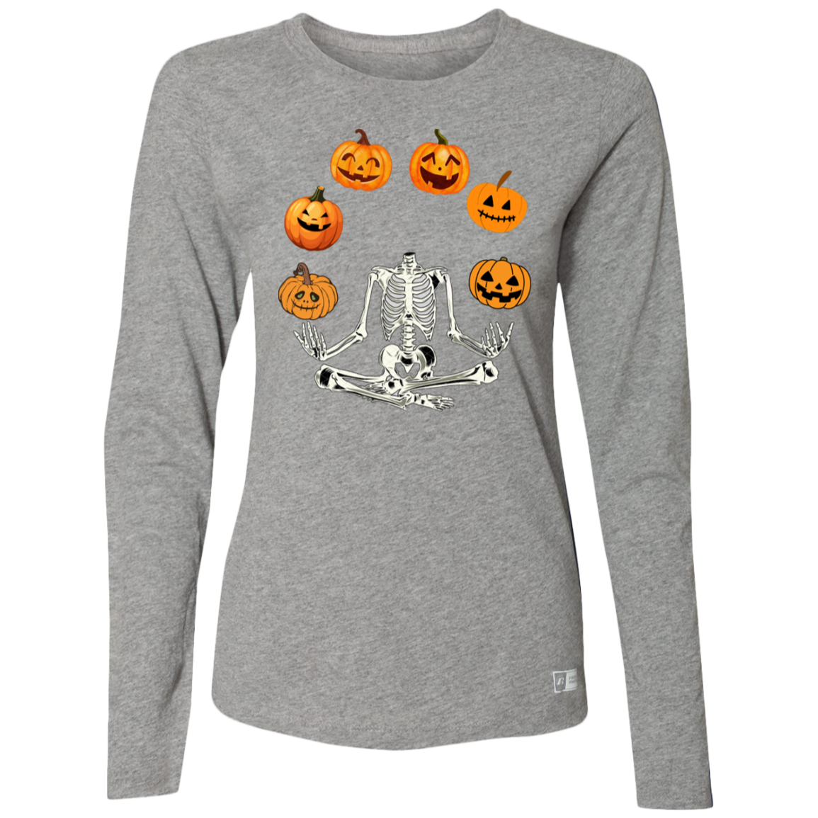 Pumpkin Heads Long Sleeve TeeDri-Power