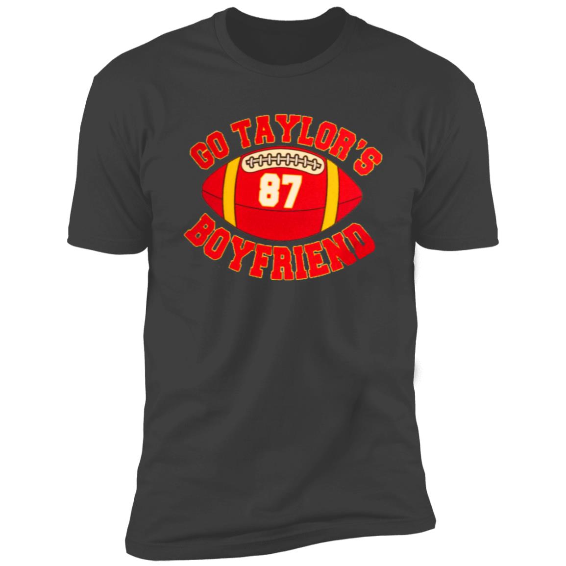 GO TAYLOR'S BOYFRIEND 87. Short Sleeve Tee