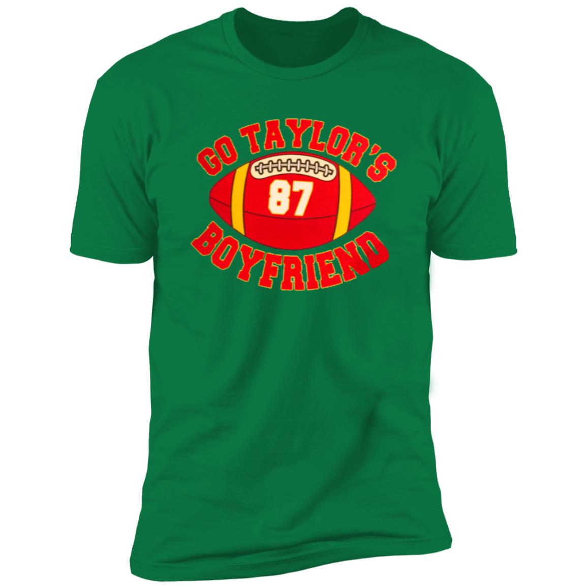 GO TAYLOR'S BOYFRIEND 87. Short Sleeve Tee