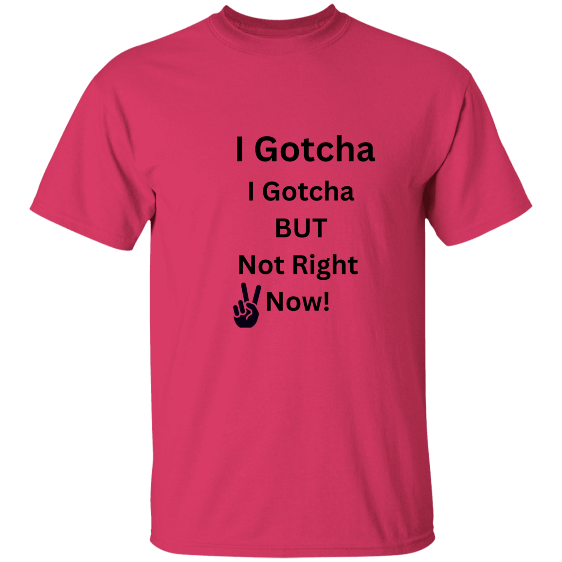 I Gotcha, I Gotcha But Not Right Now