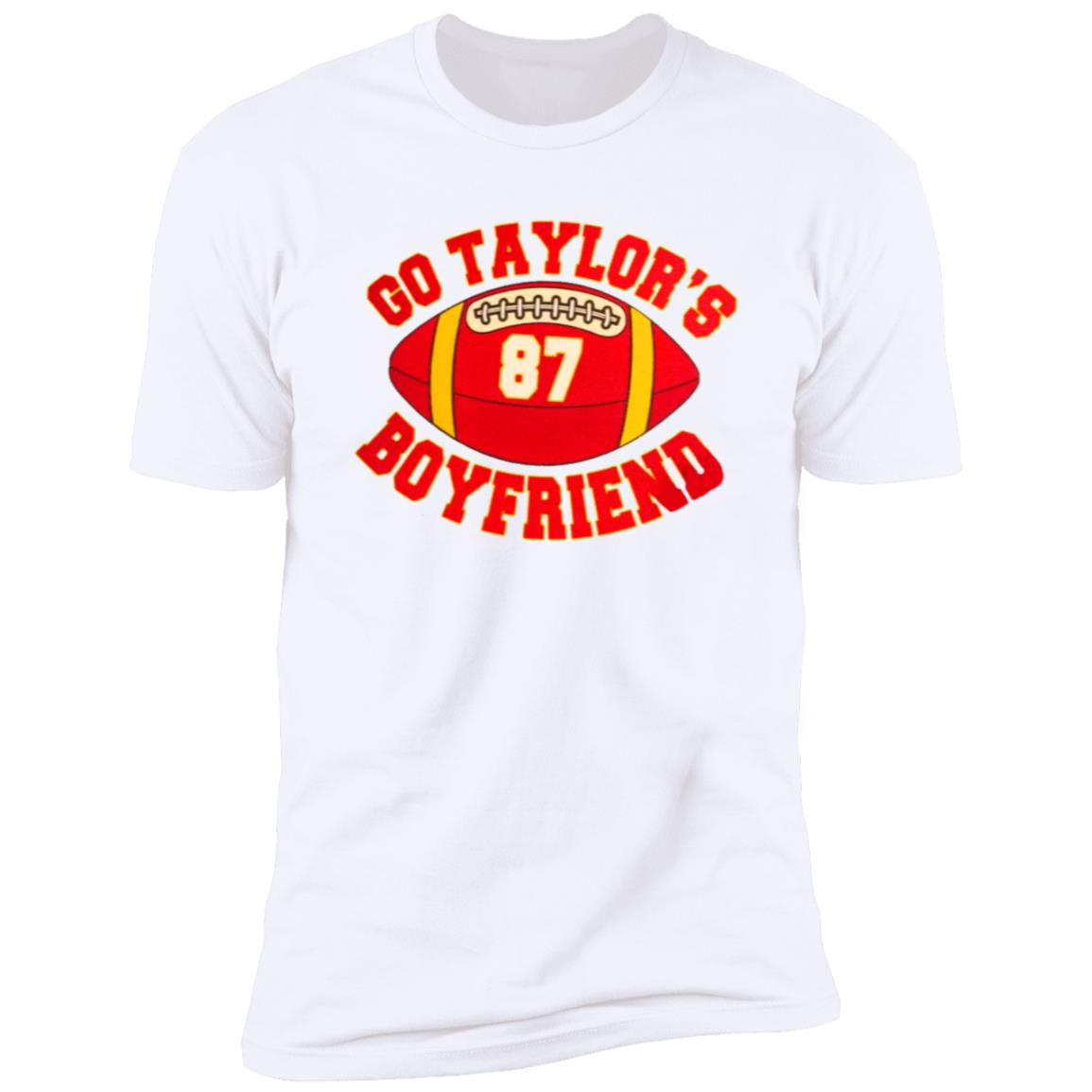GO TAYLOR'S BOYFRIEND 87. Short Sleeve Tee