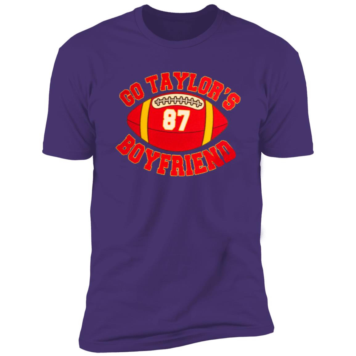 GO TAYLOR'S BOYFRIEND 87. Short Sleeve Tee