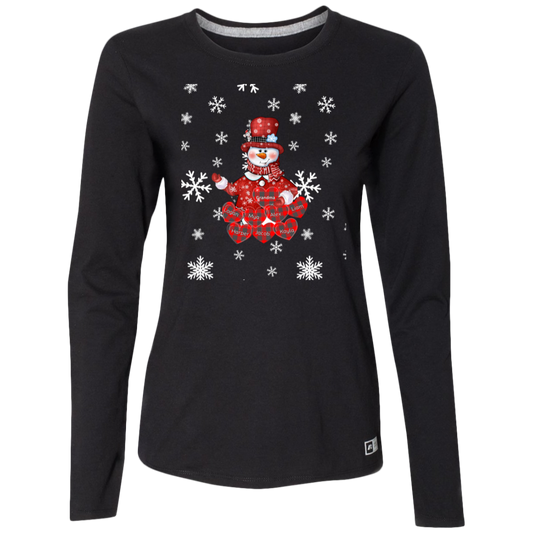 Grandma Hearts  Dri-Power Long Sleeve Tee