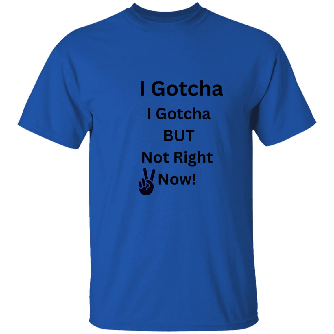 I Gotcha, I Gotcha But Not Right Now