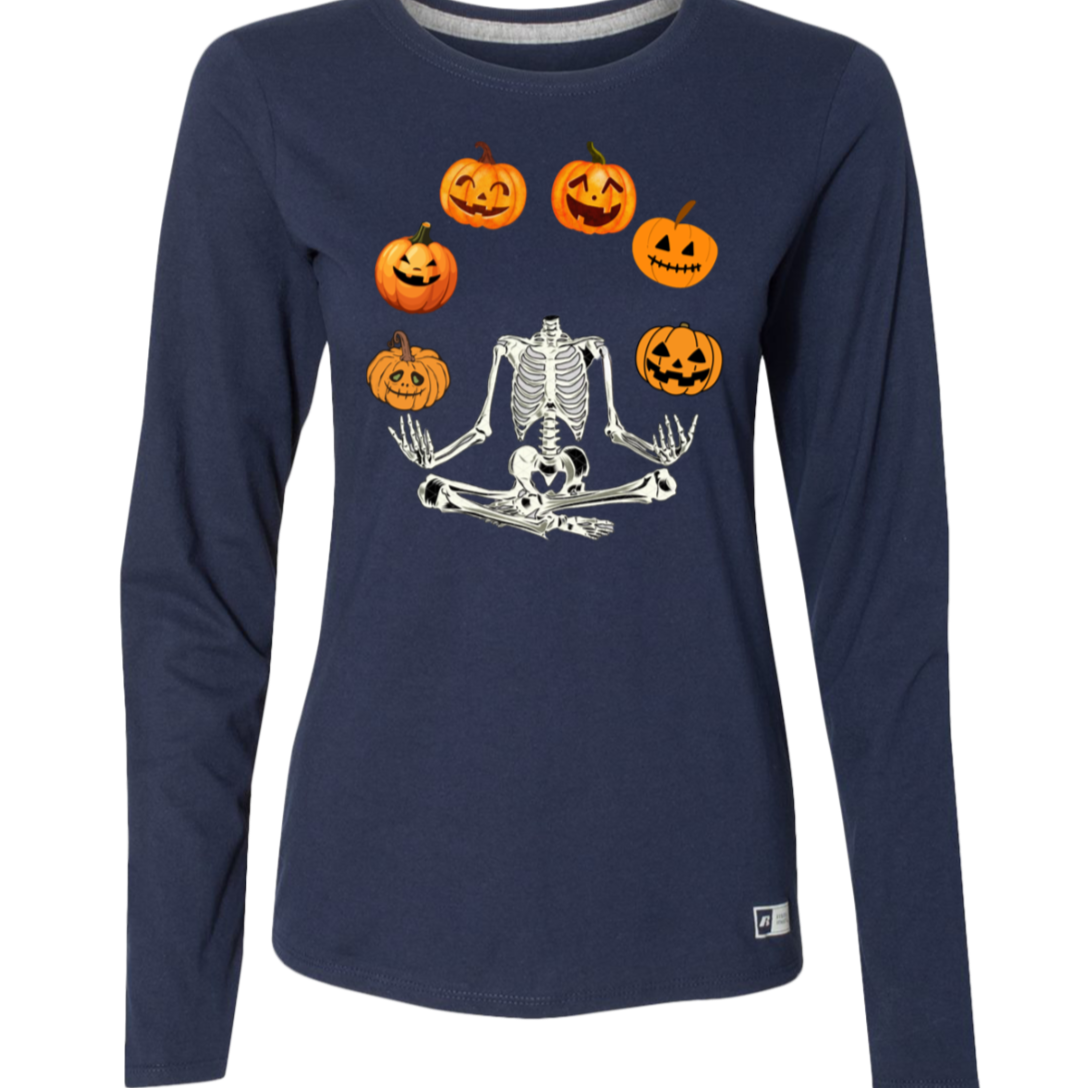 Pumpkin Heads Long Sleeve TeeDri-Power