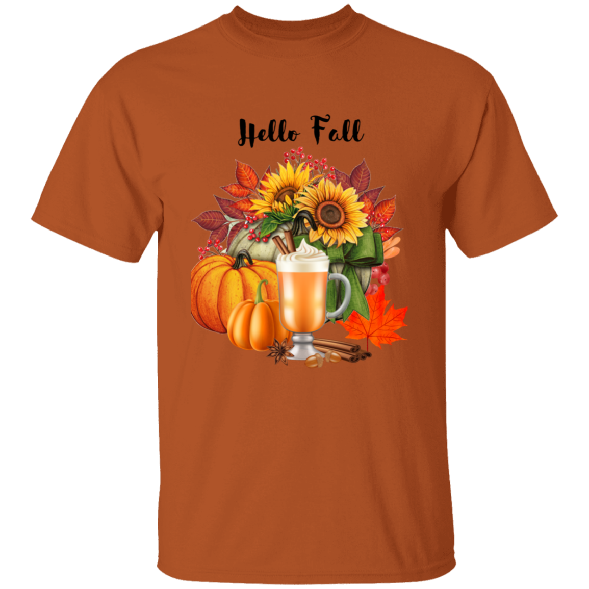 Hello Fall T shirt