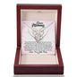 Gift for Mommy-I Love You -Forever Love Necklace