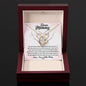 Gift for Mommy-I Love You -Forever Love Necklace