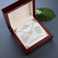 Gift for Daughter- Everlasting Love necklace with Roses design