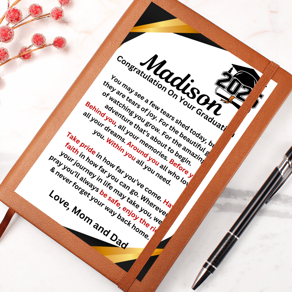 Graduation Gift Journal-Personalize Name