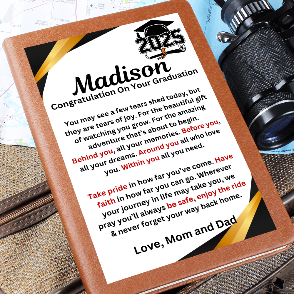 Graduation Gift Journal-Personalize Name