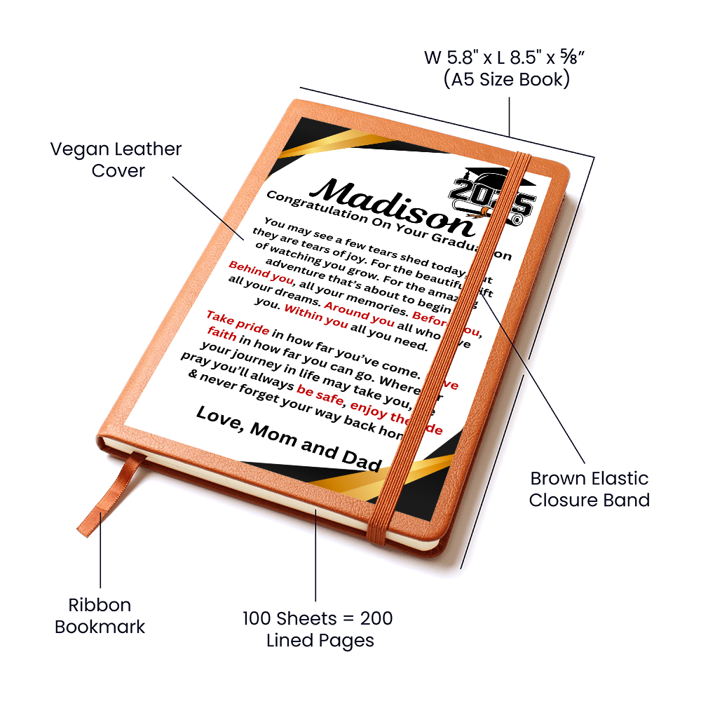 Graduation Gift Journal-Personalize Name