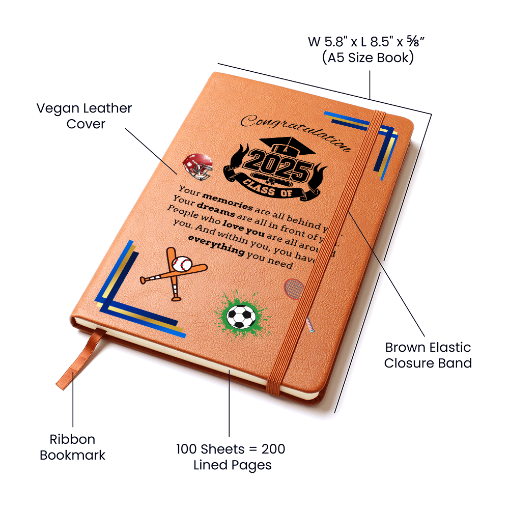 Graduation Sport Theme 2025-Notebook