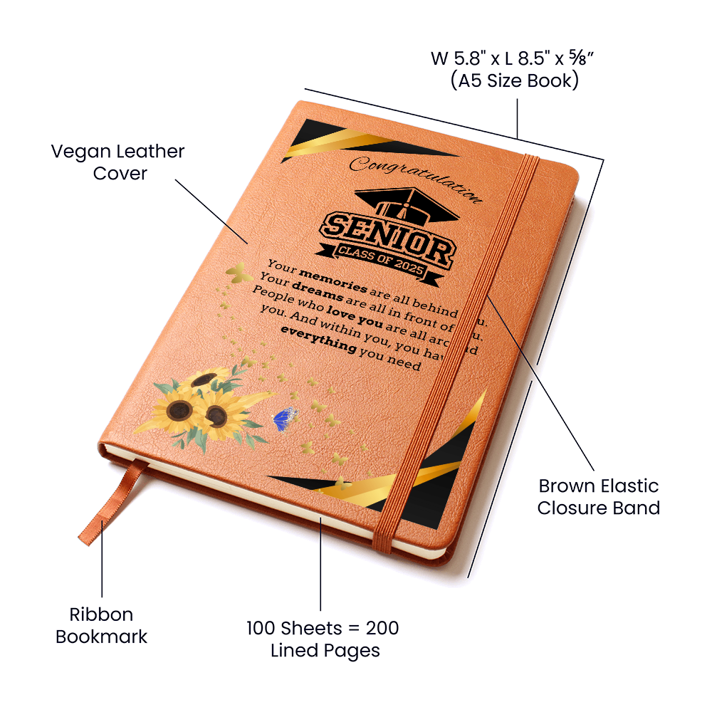 Spread Your Wing Notebook-Senior 2025