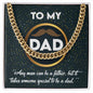 Gift for Dad-Be A Dad-Necklace