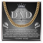 Gift For Dad-Need To Say-Cuban Link Necklace