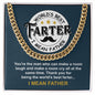 Gift For Dad-World's Best Farter- Cuban Link Necklace