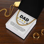 Gift for DAD-Five Stars-Necklace