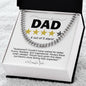 Gift for DAD-Five Stars-Necklace