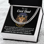 Gift for Dad- Cool Dad-Necklace