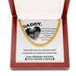 Gift for Dad-To Your Heart-Cuban Link Necklace