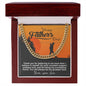 Gift For Dad-My Greatest Hero-From Son-Cuban Link Necklace