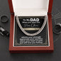 Gift For DAD-Promise Chain-Cuban Link Necklace