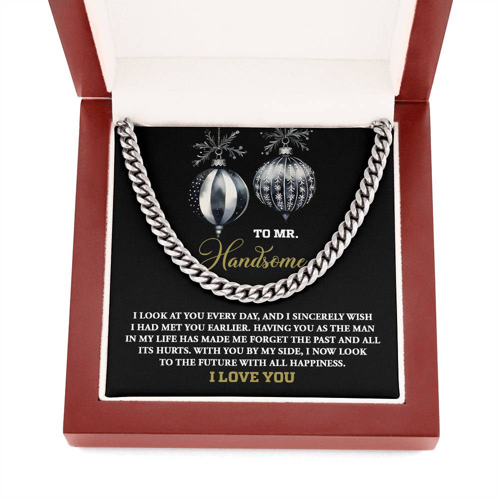 My Man-On My Face-Cuban Chain