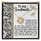 Soulmate-Make This Promise-Love Knot Necklace