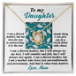 Gift for DAUGHTER-Stumble and Fall- Love Knot Necklace