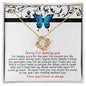 SORRY-Nothing Without You with Butterfly-Love Knot Necklace