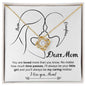 Gift For Mom-From Daughter-Your Little Girl-Love Knot Necklace