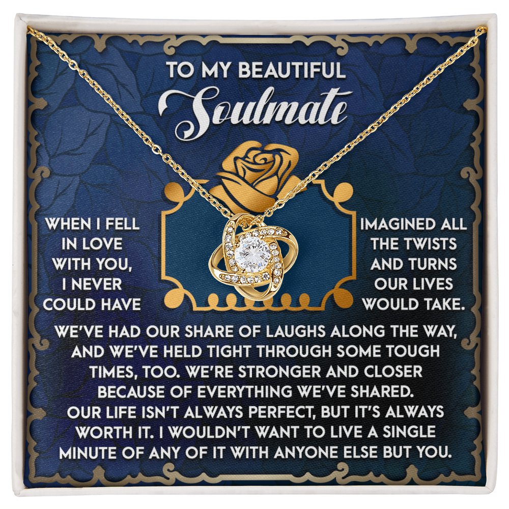 Soulmate:The Way-Love Knot Necklace