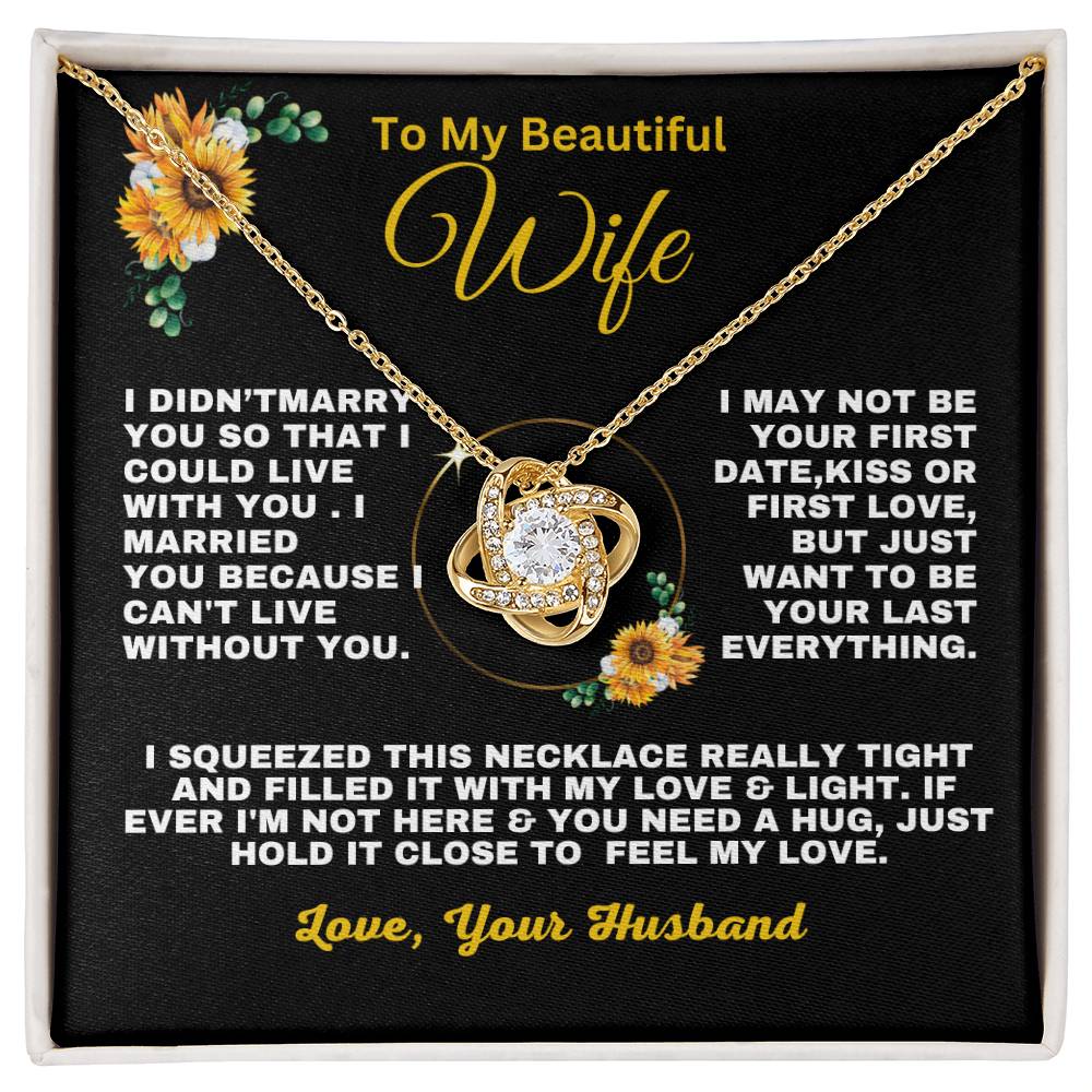 Gift For Wife with Sunflowers -Lk