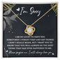 I'm Sorry-The Best Thing-Love Knot Necklace