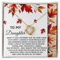 Gift For Daughter-Were A Baby-Love Knot Necklace
