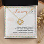 I'm Sorry-Another Chance-Love Knot Necklace