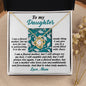 Gift for DAUGHTER-Stumble and Fall- Love Knot Necklace