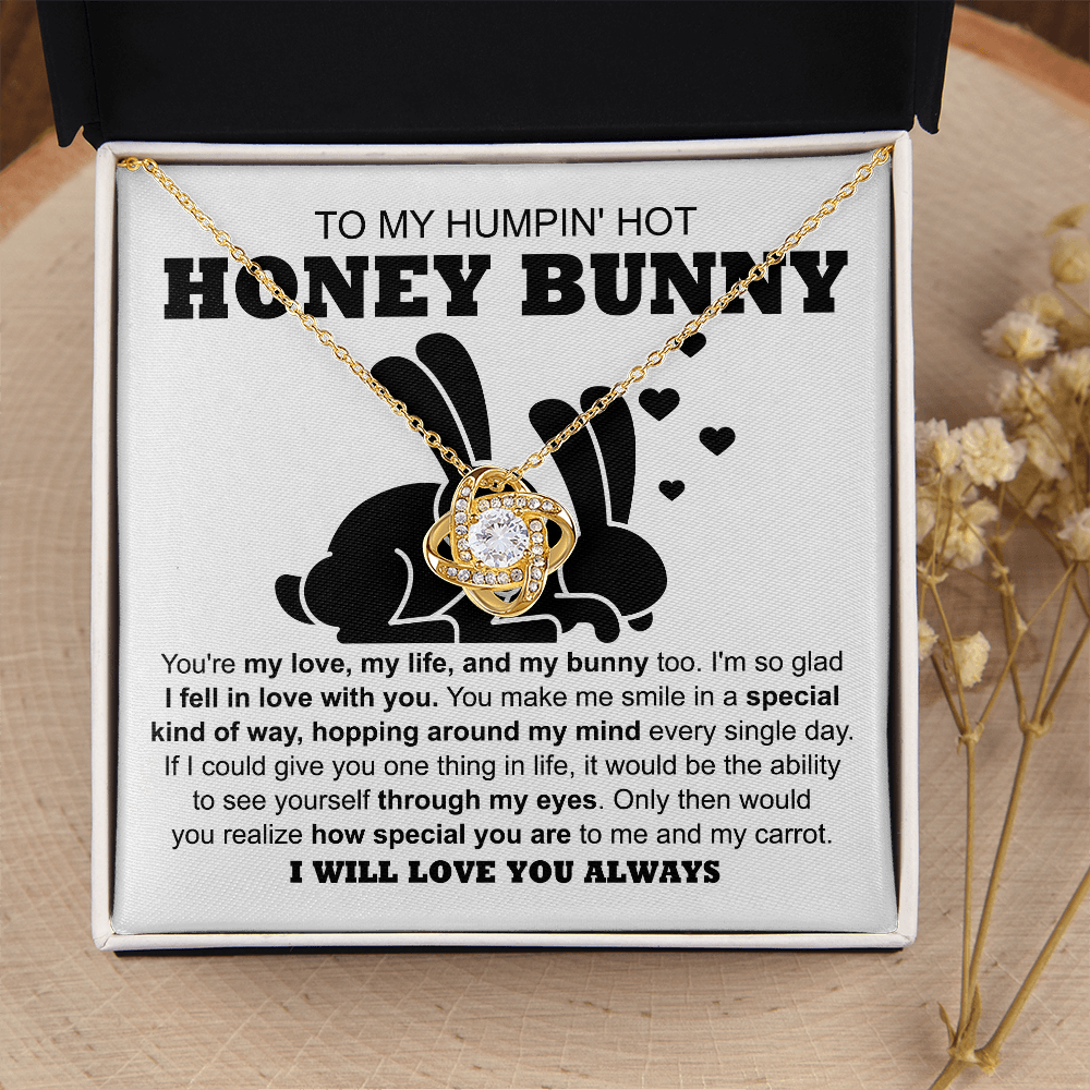 Soulmate-My Carrot-Love Knot Necklace