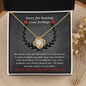 I'm Sorry-Make Amends-Love Knot Necklace