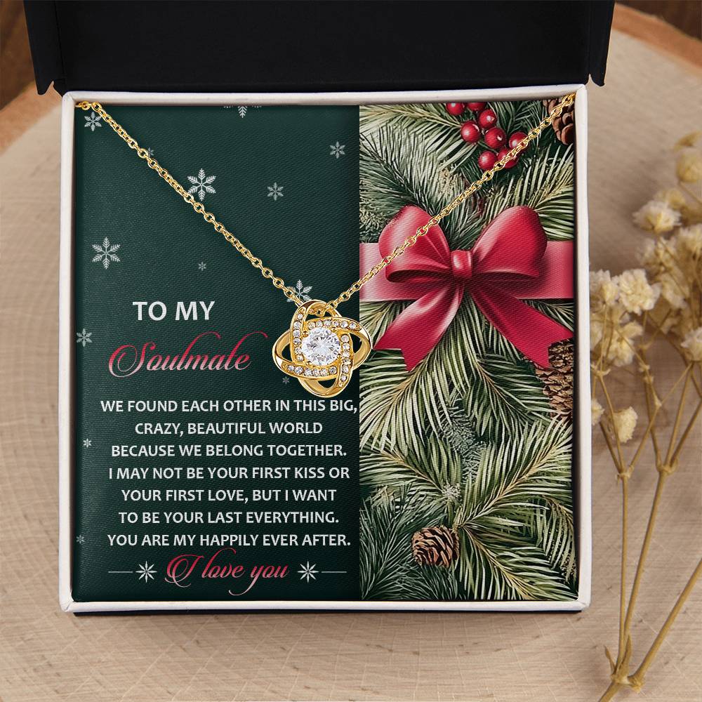 Soulmate: Beautiful World-Love Knot Necklace