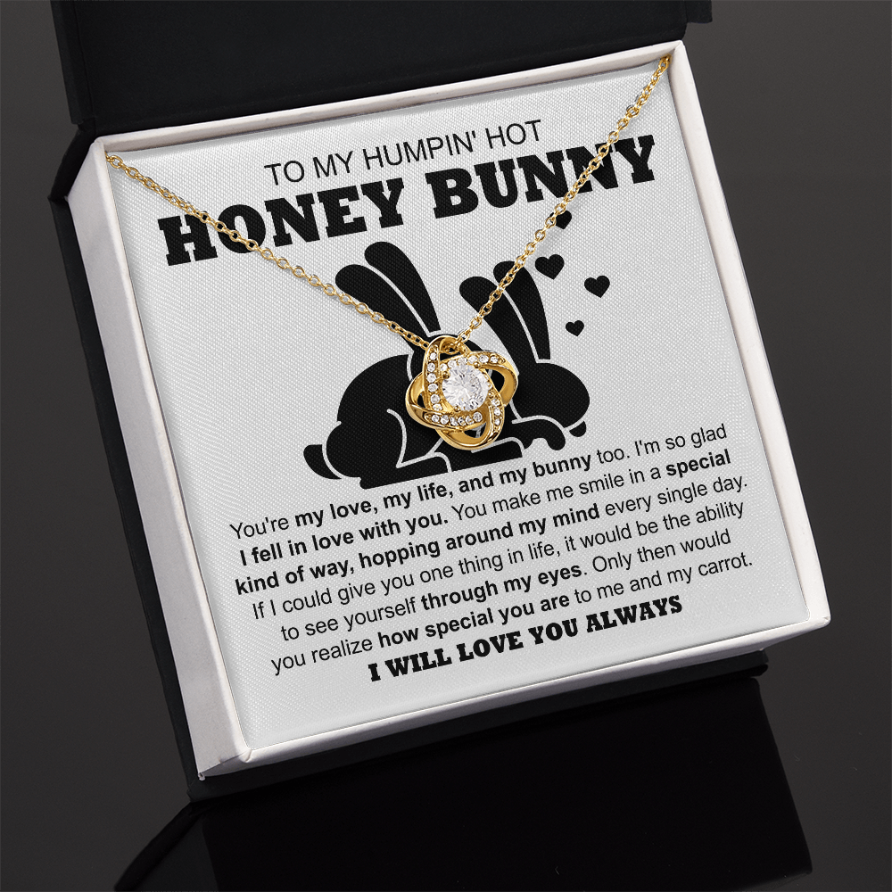 Soulmate-My Carrot-Love Knot Necklace