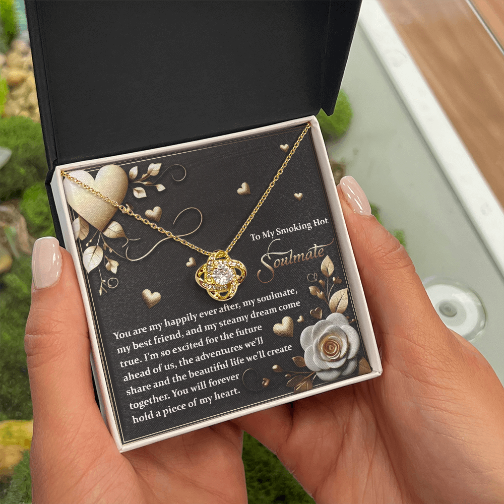 Soulmate:The Future-Love Knot Necklace