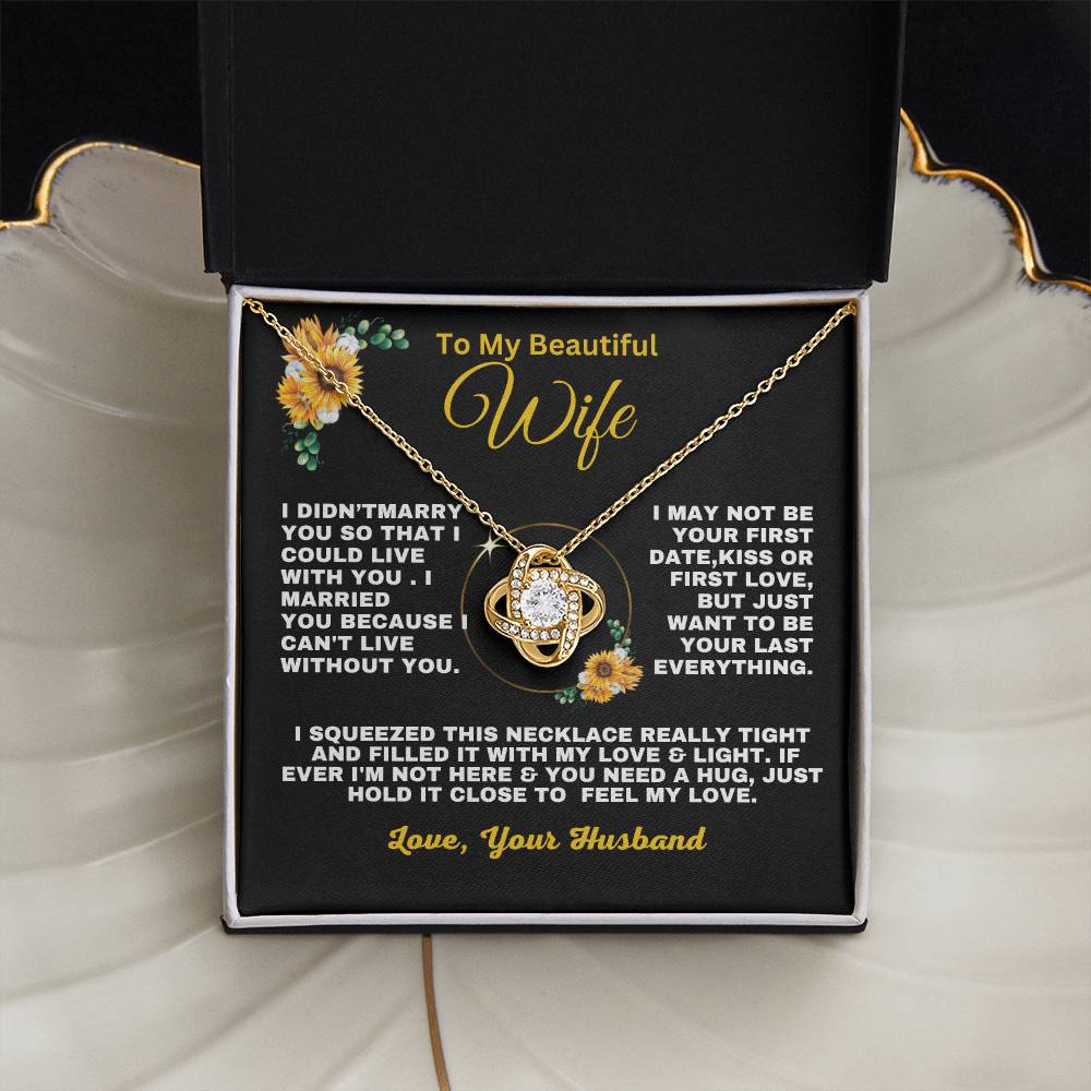 Gift For Wife with Sunflowers -Lk