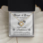 BRIDESMAID-Award of Honor-Love Knot Necklace*