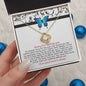 SORRY-Nothing Without You with Butterfly-Love Knot Necklace